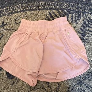 Purple Lululemon shorts